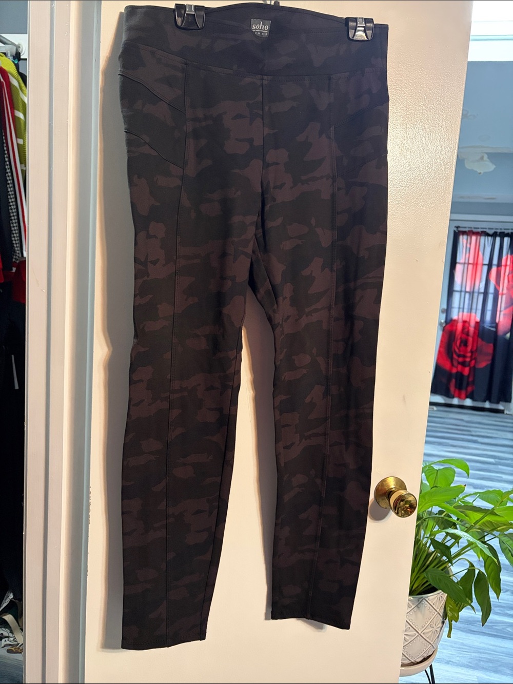 Soho Black Camo Women’s Leggings